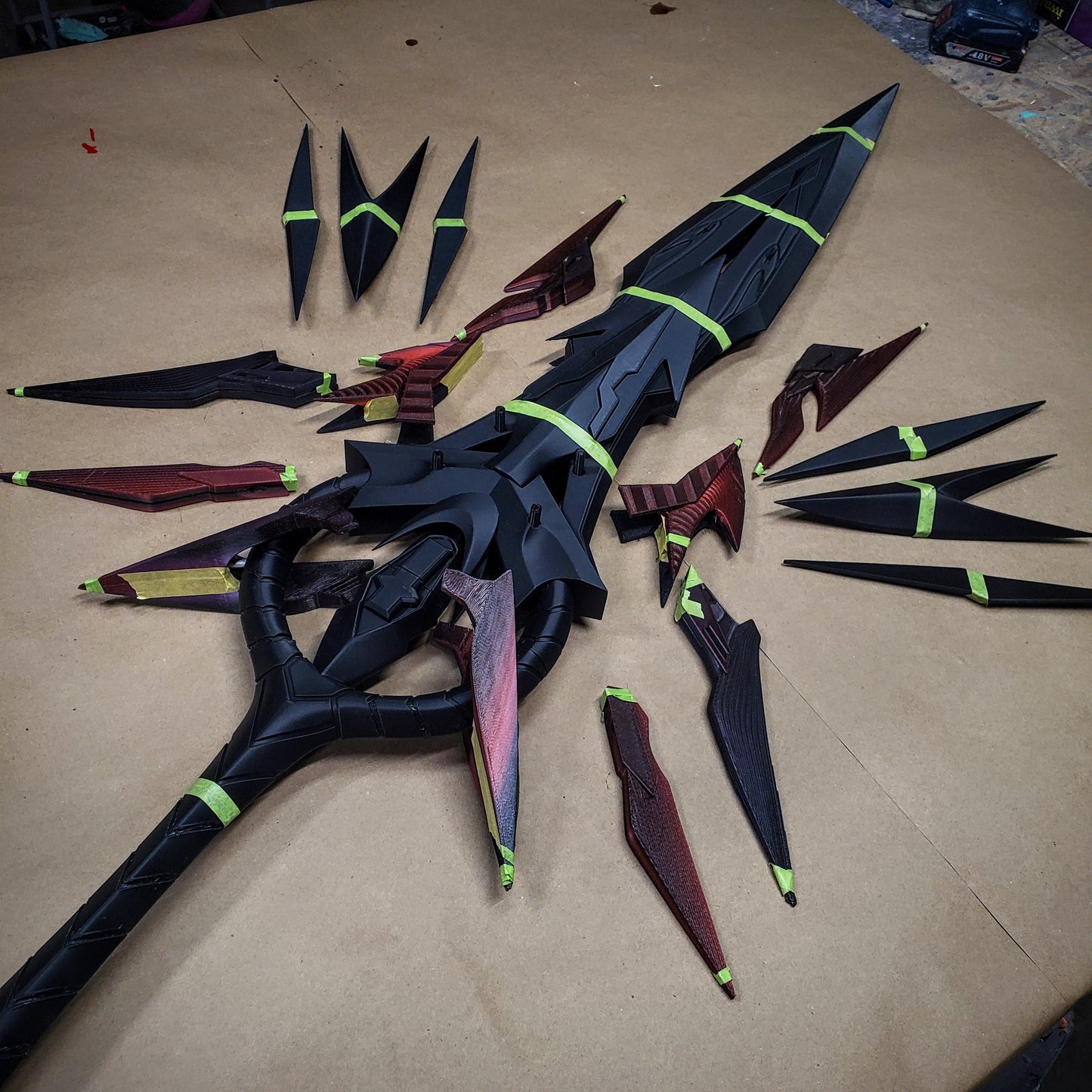 Xenoblade Pneuma Sword  - 3D Printed Kit