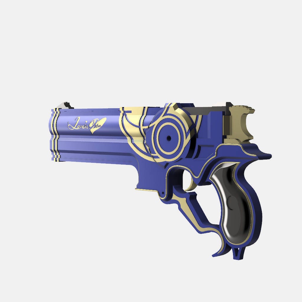 Bayonetta 2 - Love is blue files for 3D printing.