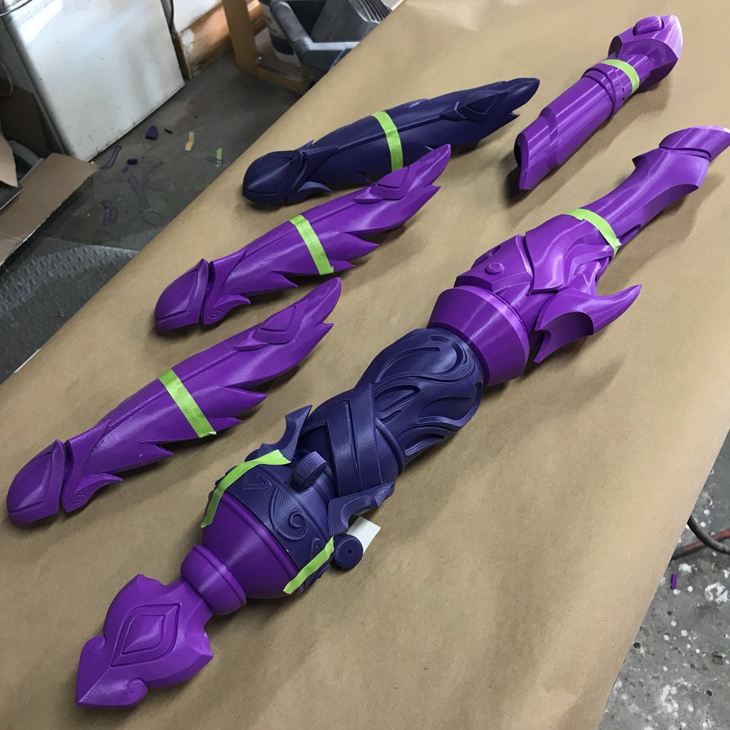 Mercy Zhuque staff for cosplay - 3D printed kit