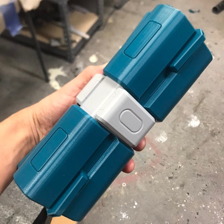 Ashe Dynamite prop - 3D printed