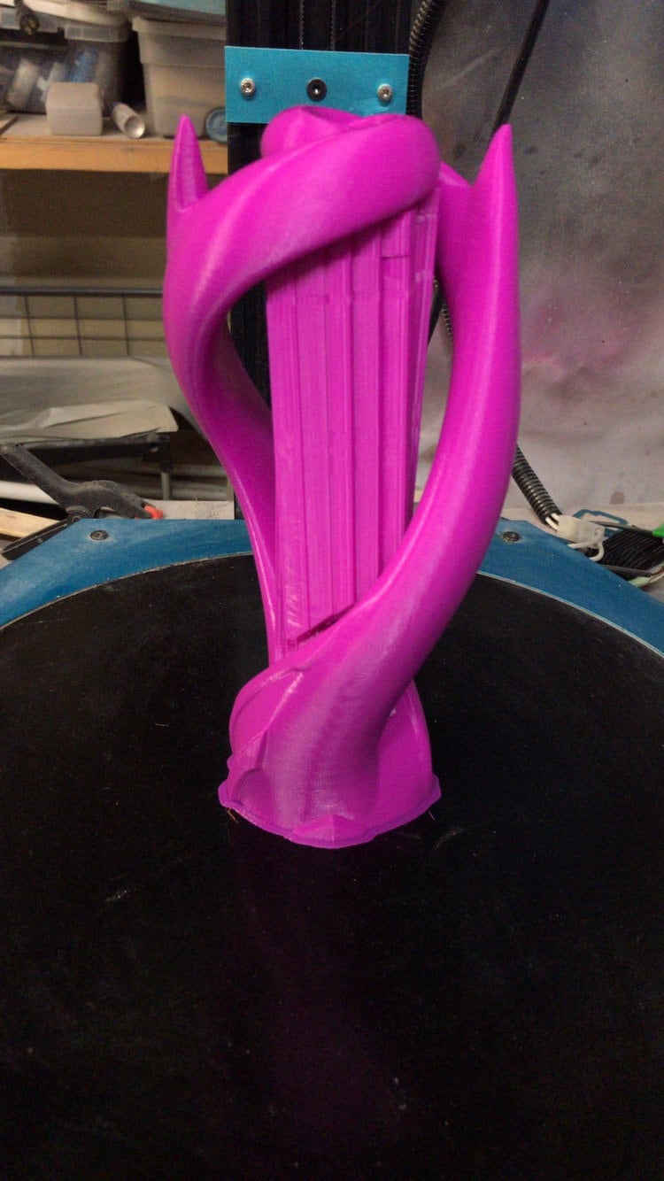 Sugar Plum Cosplay - 3D printed Staff Fan Art