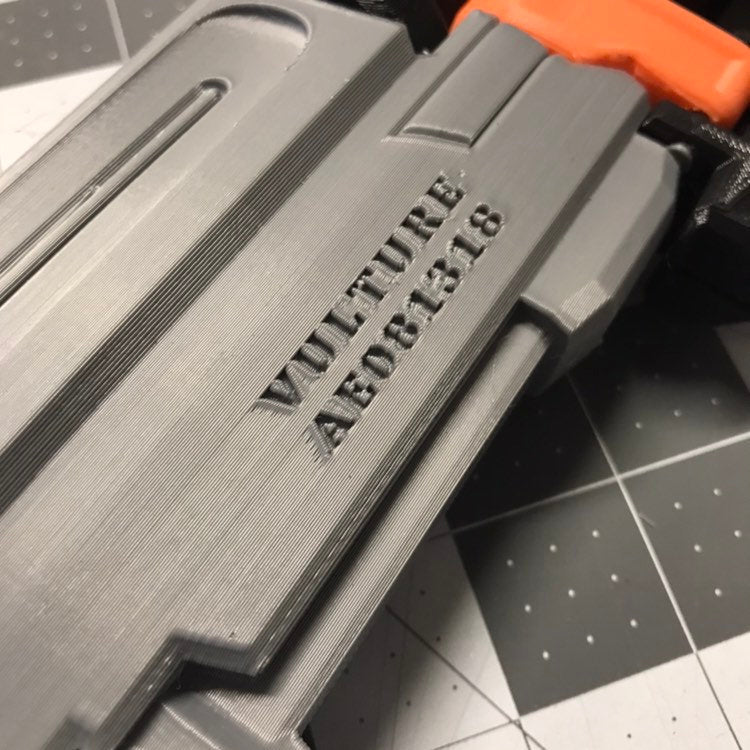 Mcree Deadlock cosplay prop - 3d Printed Revoler