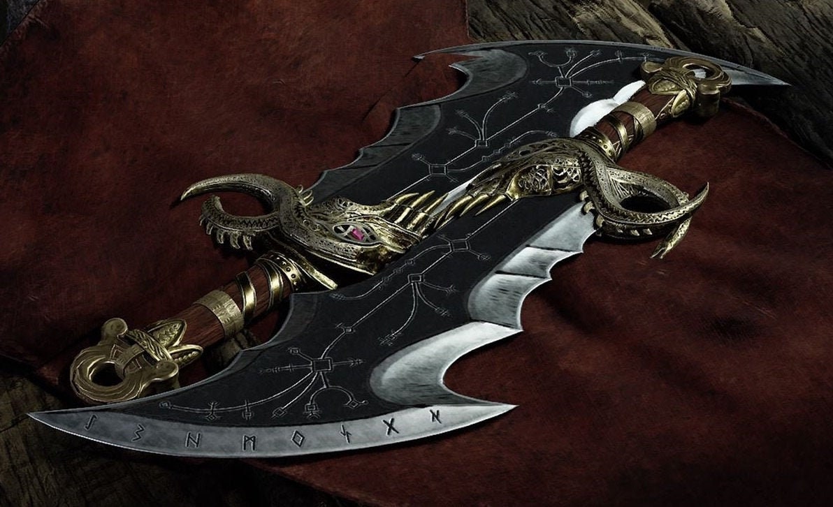 Kratos Blade of Chaos Fan Made Replica