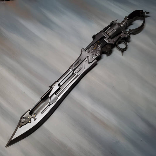 Thancred Gunblade Weathered Lionheart - Finished Replica