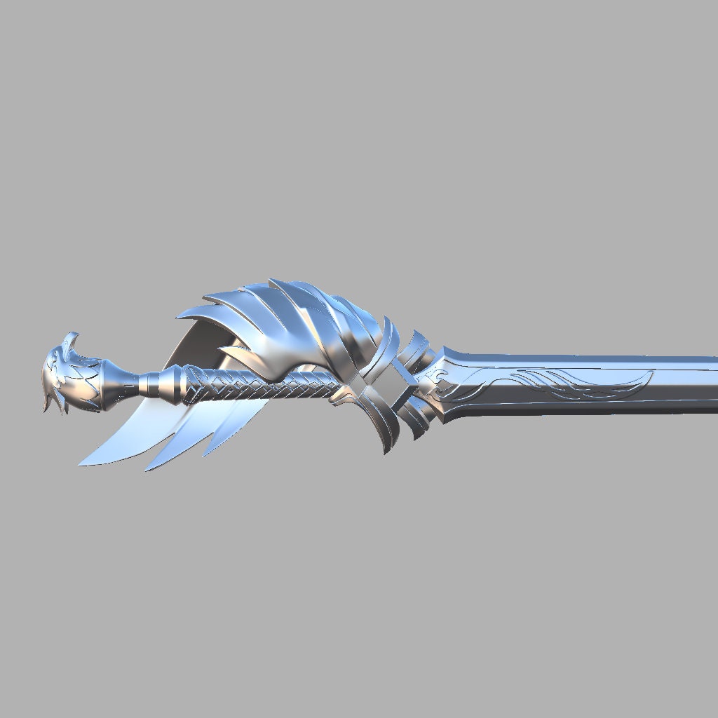 Favonius sword Files for 3d printing Genshin Impact