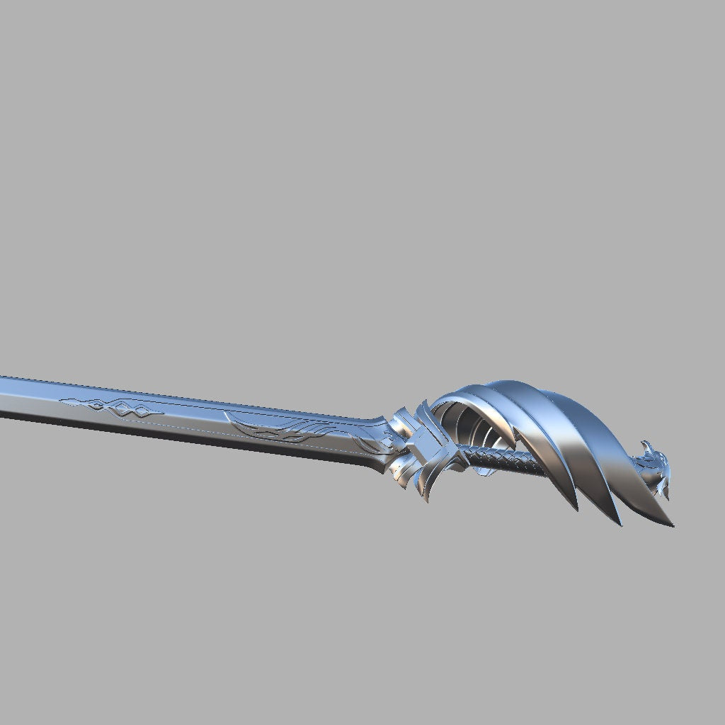 Favonius sword Files for 3d printing Genshin Impact