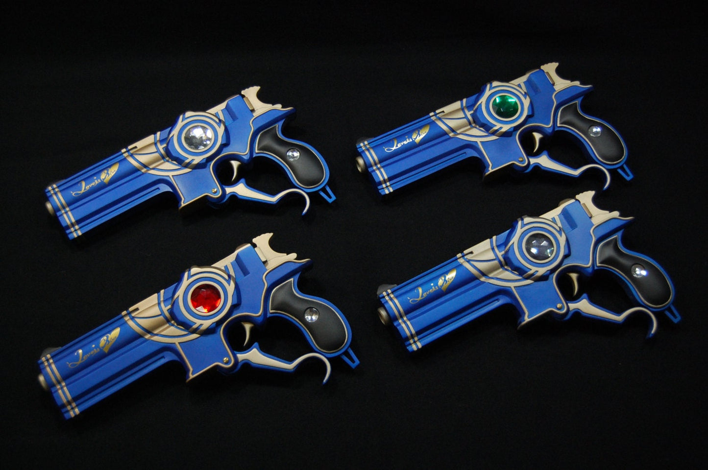 Bayonetta Guns Replica - Love is Blue (4 gun bundle)